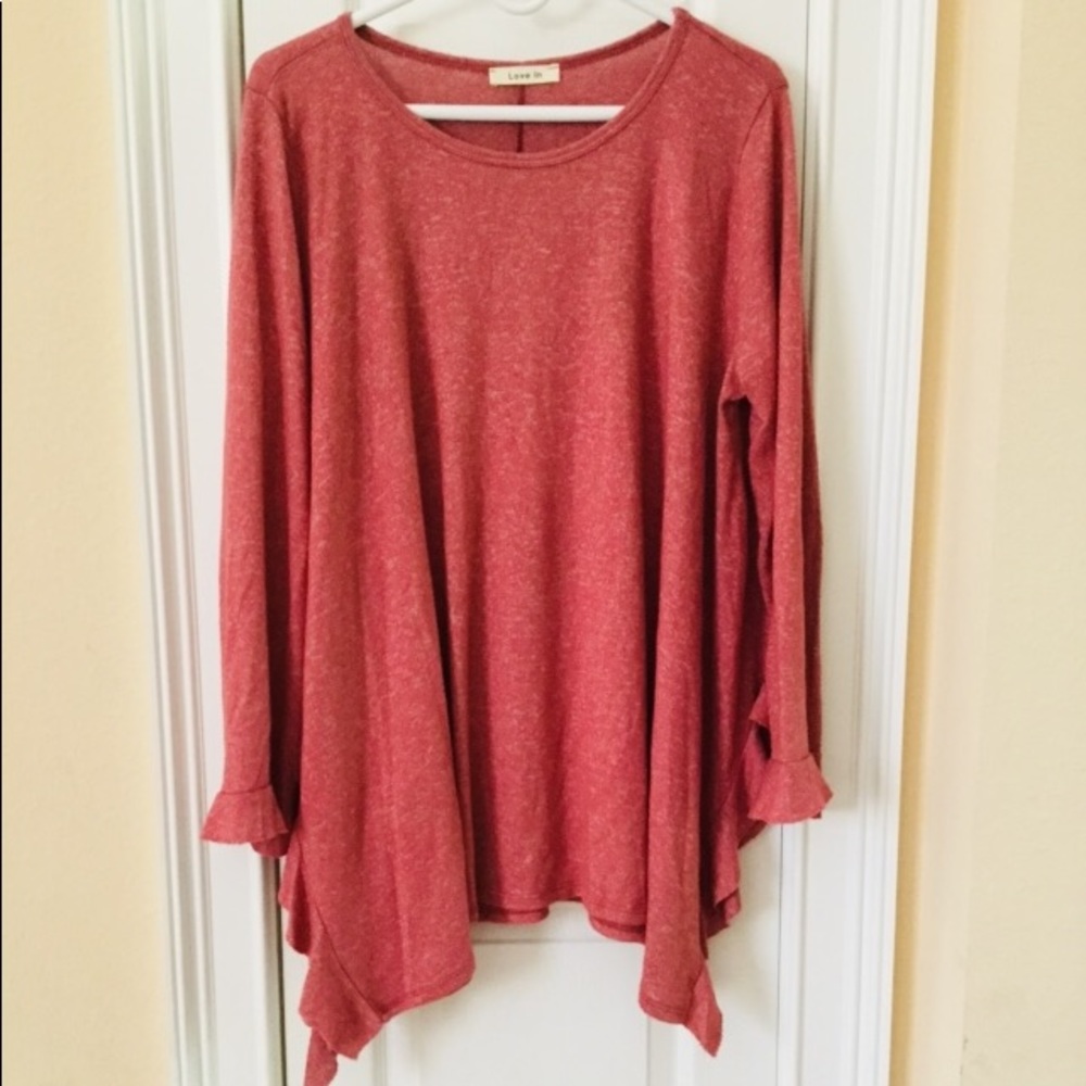 Dusty Rose Love In Top